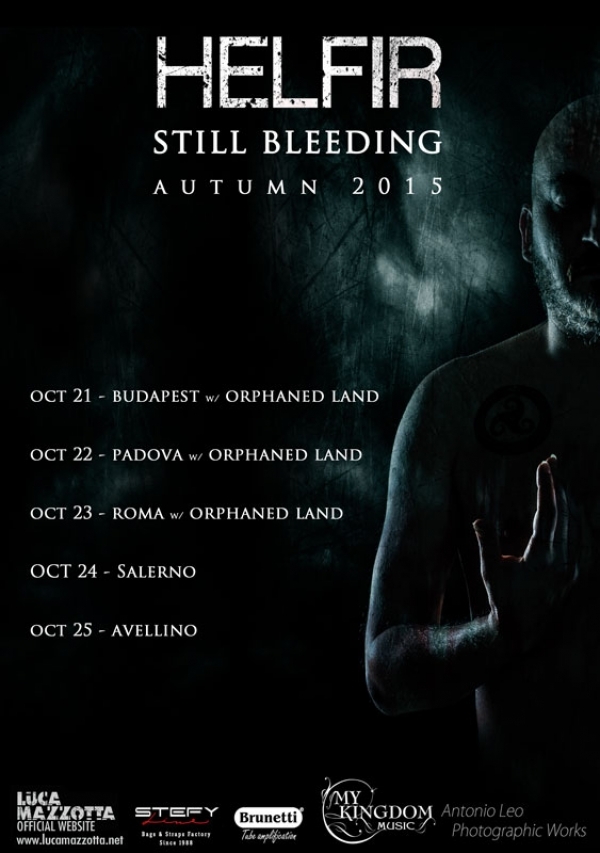 HELFIR in tour con Orphaned Land